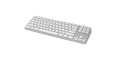 Wireless Aluminum Tenkeyless Keyboard